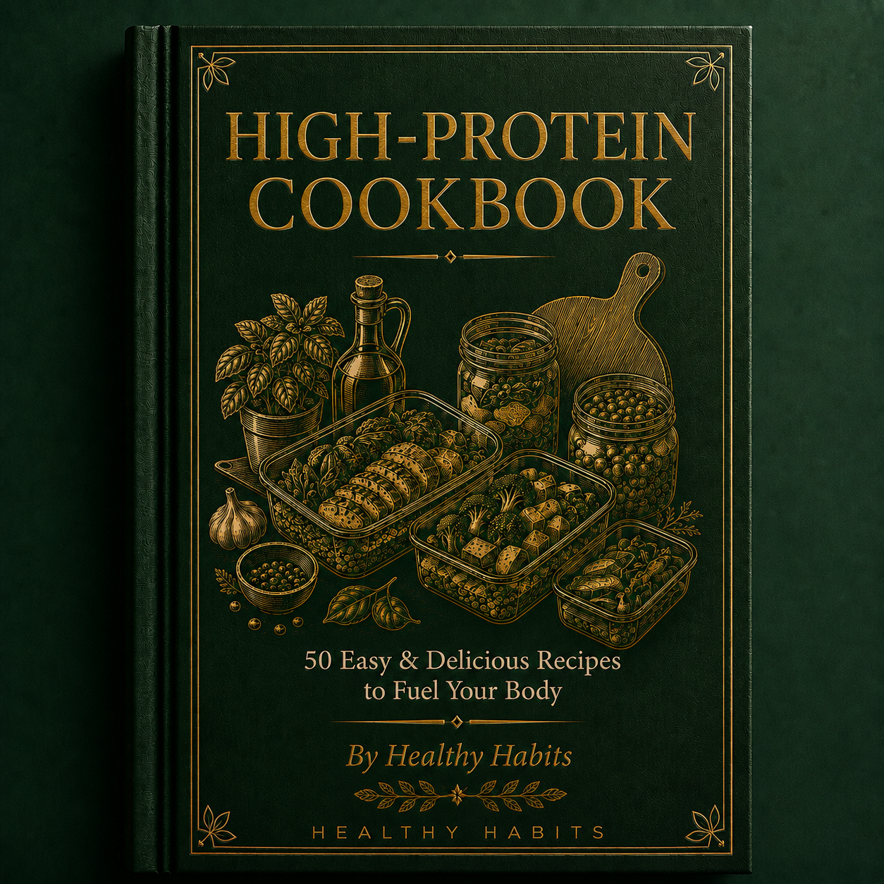 High-Protein Cookbook | 50 Easy & Delicious High-Protein Recipes (PDF eBook)
