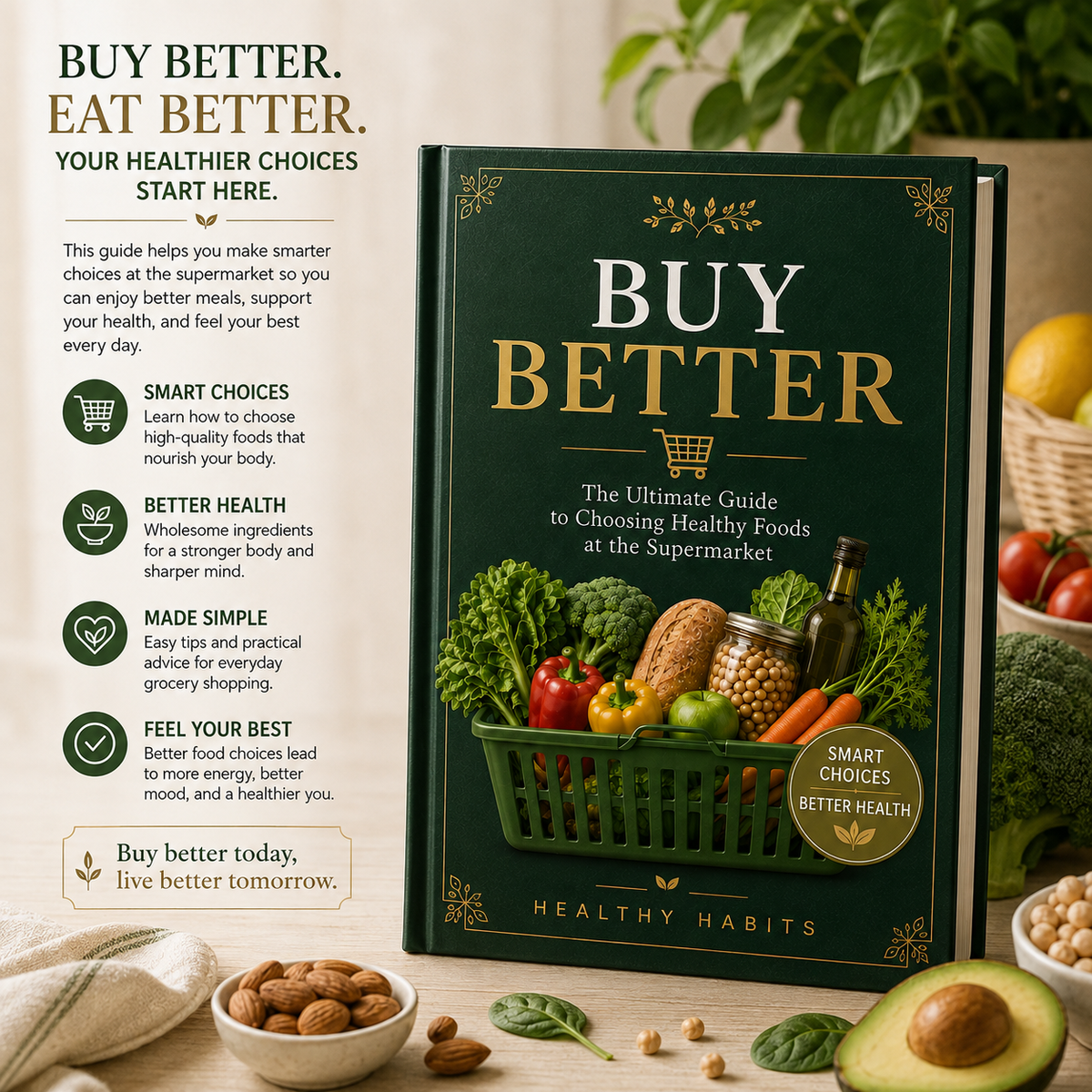 Shop Smarter | The Ultimate Healthy Grocery Guide (PDF eBook)