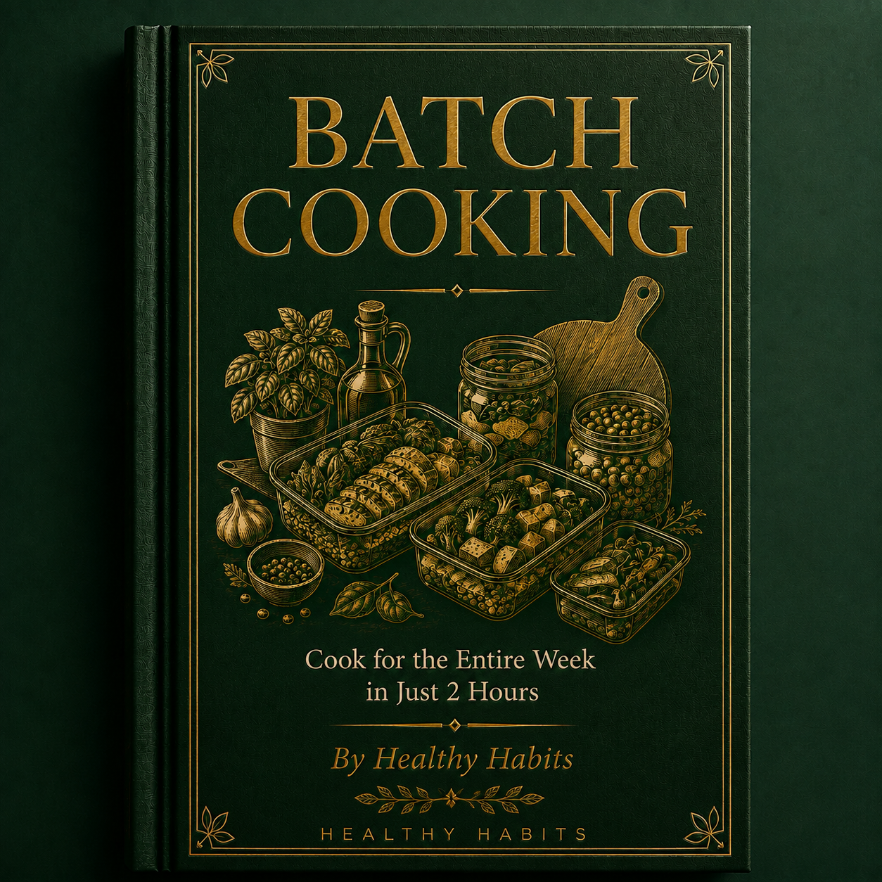 Batch Cooking | Cook Healthy Meals for the Entire Week in Just 2 Hours (PDF eBook)
