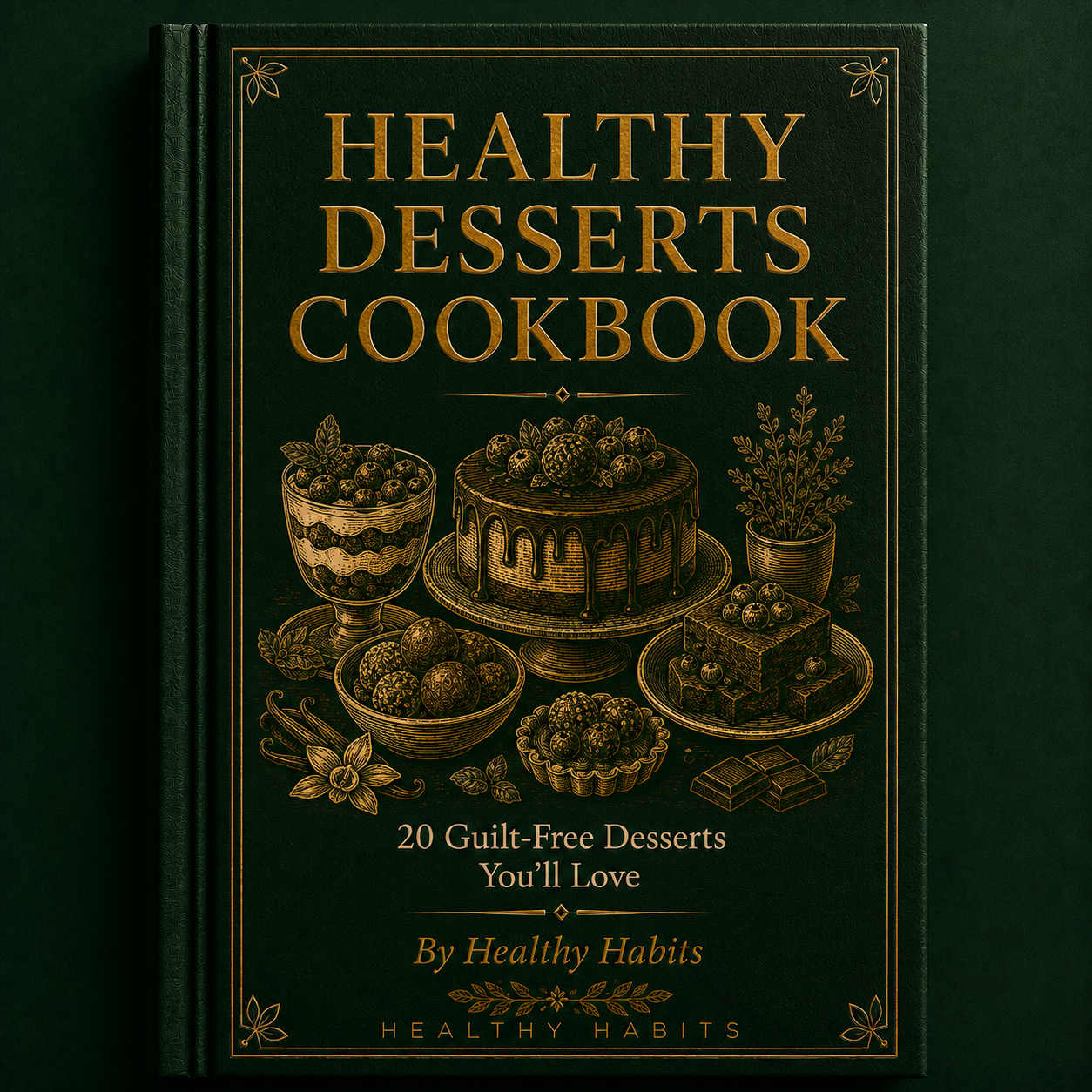 Healthy Desserts Cookbook | 20 Guilt-Free Dessert Recipes (PDF eBook)